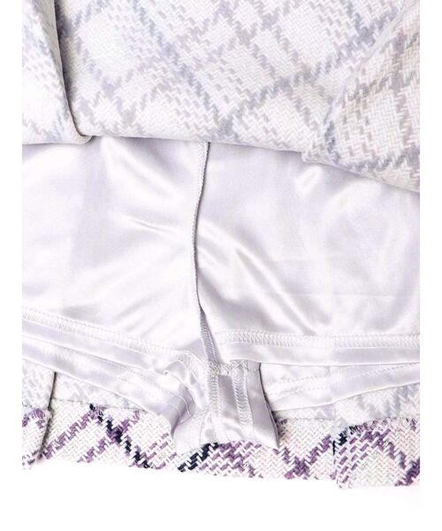 MERCURYDUO(マーキュリーデュオ)の「オリジナルロービングチェックミニスカパン(その他パンツ・レディース・ブラック/オフホワイト/パープル/レッド・SMALL/MEDIUM)」の20枚目の写真