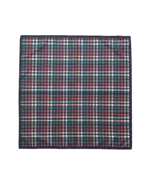 Arnold Palmer（アーノルドパーマー）の「パーマーチェック スモール ストール（ストール/ショール・レディース・ネイビー/ベージュ・F）」の5枚目の写真