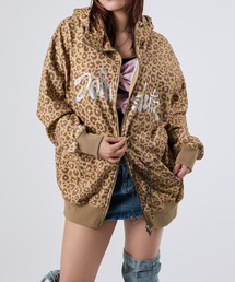 dollslutz（ドルズラッツ）の「【dollslutz】silver metallic over zip hoodie / 【ﾄﾞﾙｽﾞﾗｯﾂ】シルバーメタリックオーバージップフーディー（パーカー）」