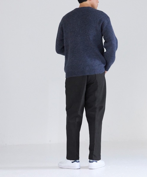coca(coca)(コカ)の「裏起毛ダブルクロスイージーパンツ(その他パンツ・メンズ・チャコール/ブラック・XL/M/L)」の5枚目の写真