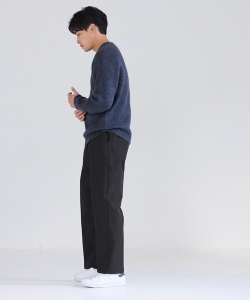 coca(coca)(コカ)の「裏起毛ダブルクロスイージーパンツ(その他パンツ・メンズ・チャコール/ブラック・XL/M/L)」の6枚目の写真