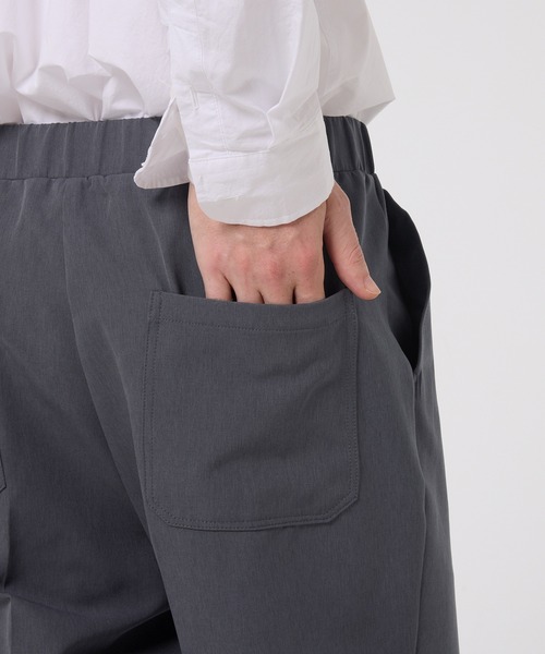 coca(coca)(コカ)の「裏起毛ダブルクロスイージーパンツ(その他パンツ・メンズ・チャコール/ブラック・XL/M/L)」の12枚目の写真
