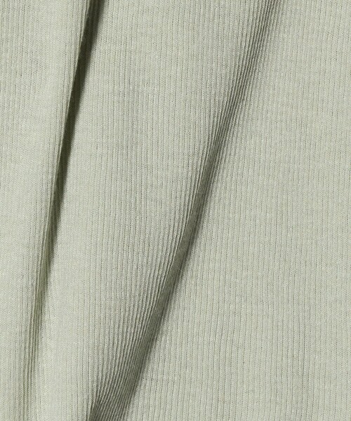 Steven Alan（スティーブンアラン）の「＜Steven Alan＞コットン シルク リブ タートルネック プルオーバー（Tシャツ/カットソー・レディース・パープル/ネイビー/ベージュ/オフホワイト/ライトブルー/ライム・FREE）」の9枚目の写真