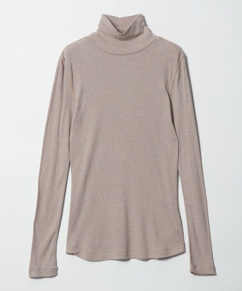 2018aw ELIN PRE ALAN タートルプルオーバー Steven Alan＞コットン シルク リブ タートルネック プルオーバー