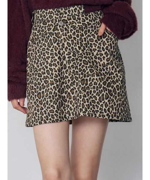MURUA(ムルーア)の「レオパードミニスカート(スカート・レディース・その他/その他2・1/2)」の2枚目の写真