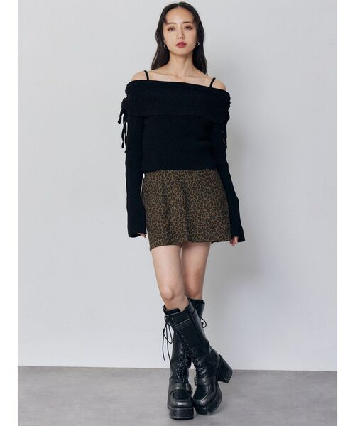 MURUA(ムルーア)の「レオパードミニスカート(スカート・レディース・その他/その他2・1/2)」の6枚目の写真