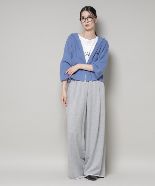 PENNEYS（ぺニーズ）の「PENNEYS別注TheFOXニットフーディー（ニット/セーター・レディース・ブルー/ブラック/ベージュ・FREE）」の15枚目の写真