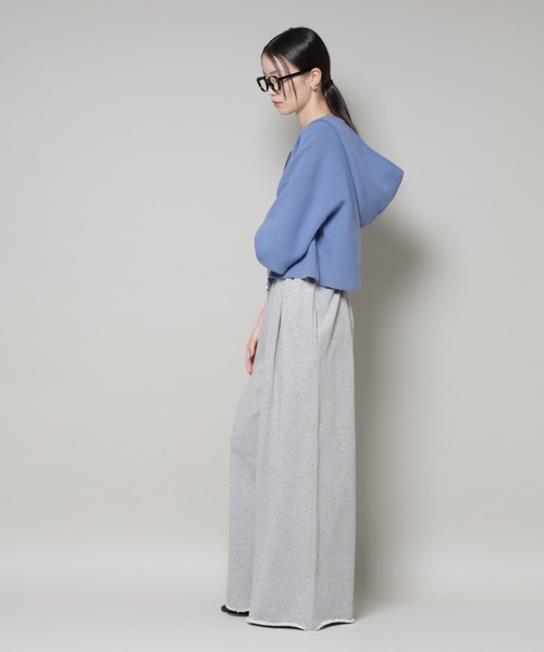 PENNEYS（ぺニーズ）の「PENNEYS別注TheFOXニットフーディー（ニット/セーター・レディース・ブルー/ブラック/ベージュ・FREE）」の16枚目の写真