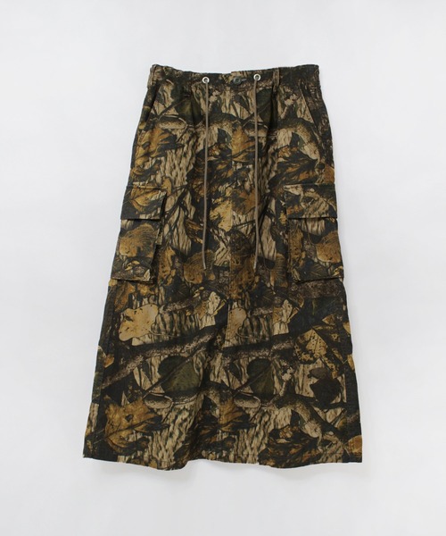 RNA（アールエヌエー）の「G1101 カモフラージュカーゴロングスカート（スカート・レディース・リアルツリーカモ/ウッドランド・MEDIUM）」の6枚目の写真