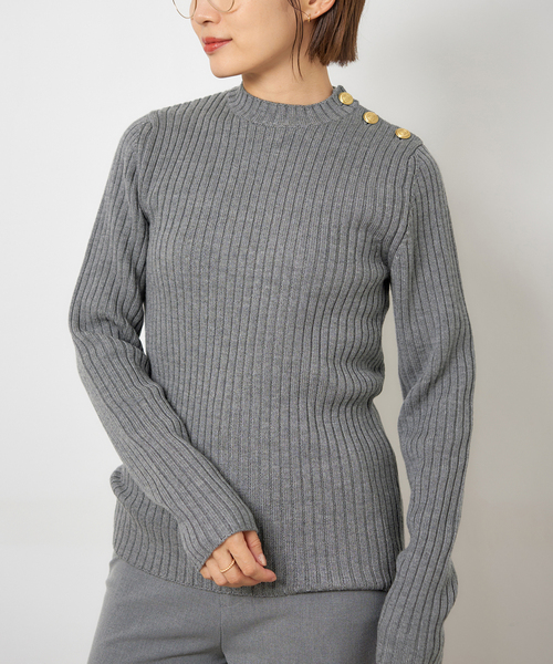 セール】ワイドリブプルオーバー（ニット/セーター）｜IENA（イエナ