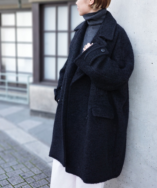 モヘヤシープ P-コート（ピーコート）｜JOURNAL STANDARD LUXE