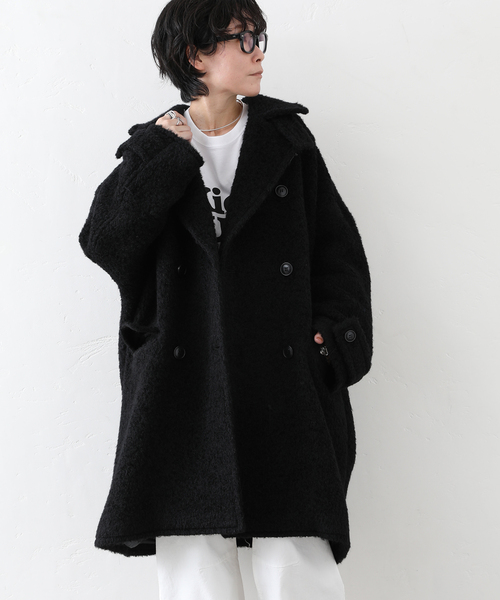モヘヤシープ P-コート（ピーコート）｜JOURNAL STANDARD LUXE