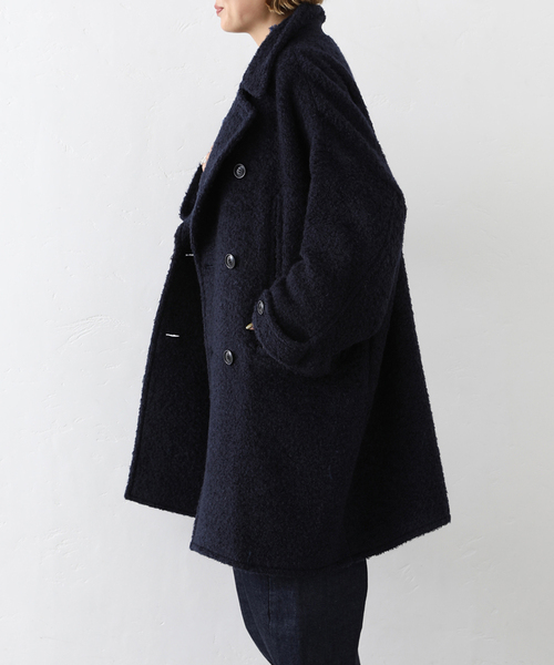モヘヤシープ P-コート（ピーコート）｜JOURNAL STANDARD LUXE