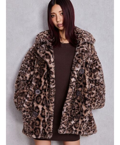 GYDA（ジェイダ）の「コクーンエコファーブルゾン（ブルゾン・レディース・その他1/ブラック/その他・FREE）」の20枚目の写真