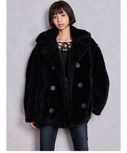 GYDA コクーンエコファーブルゾン コクーンエコファーブルゾン（ブルゾン）｜GYDA（ジェイダ）の