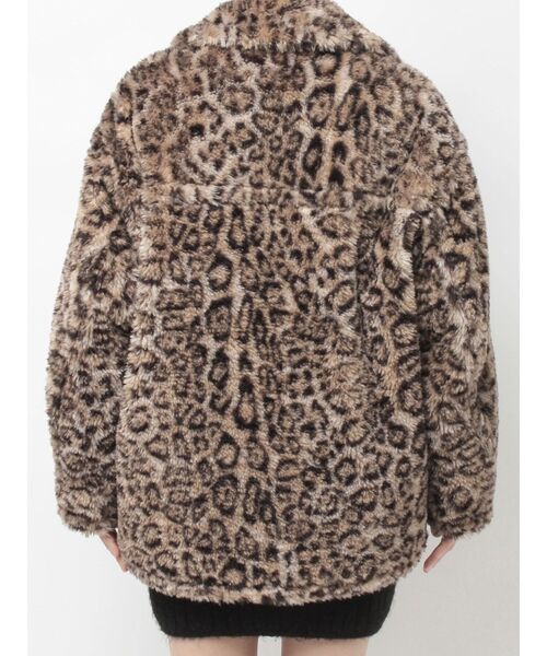 GYDA（ジェイダ）の「コクーンエコファーブルゾン（ブルゾン・レディース・その他1/ブラック/その他・FREE）」の6枚目の写真