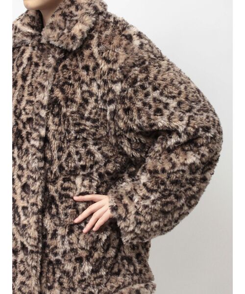 GYDA（ジェイダ）の「コクーンエコファーブルゾン（ブルゾン・レディース・その他1/ブラック/その他・FREE）」の8枚目の写真