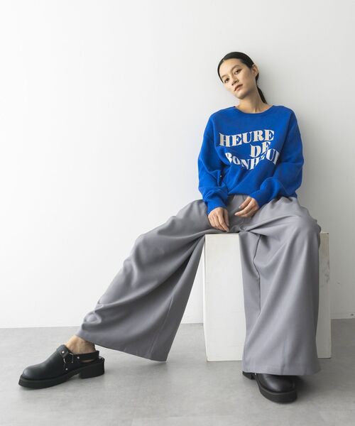 GARAGE OF GOOD CLOTHING（ガレージオブグッドクロージング）の「4タックバレルパンツ〈グレー〉（その他パンツ・レディース・グレー・FREE）」の6枚目の写真