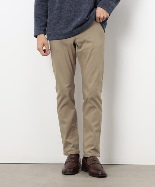 COMME CA ISM（コムサイズム）の「【スマートベーシックパンツ】裏起毛ハイテンション スキニーパンツ（その他パンツ・メンズ・カーキ/ブラック/ベージュ/チャコール・XL/S/L/M）」の17枚目の写真