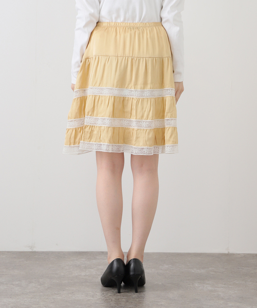 EDIT. FOR LULU（エディットフォールル）の「【gimaguas/ギマガス】CIELO MIDI SKIRT（スカート・レディース・ベージュ・SMALL）」の8枚目の写真