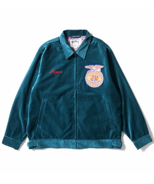 セール】HOUSTON ヒューストン COTTON VELVETEEN FFA JACKET コットン