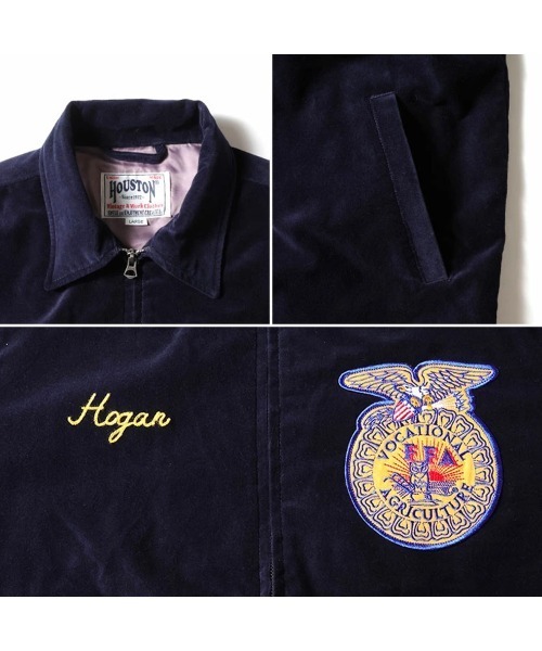 HOUSTON ヒューストン COTTON VELVETEEN FFA JACKET コットン 別珍 FFA