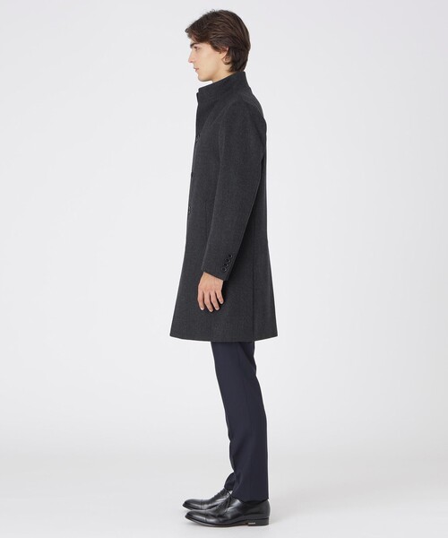 カルゼビーバースタンドカラーコート（その他アウター）｜BLACK LABEL