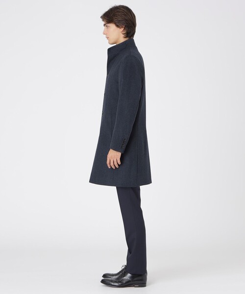 BLACK LABEL CRESTBRIDGE(ブラックレーベル・クレストブリッジ)の「カルゼビーバースタンドカラーコート(その他アウター・メンズ・グレー系その他/ブラウン系その他5/チャコールグレー/ブルー系その他7・M/L/XL/S)」の22枚目の写真