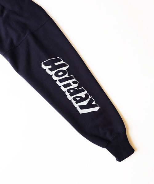 HOLIDAY（ホリデイ）の「POLYCON SWEAT CREW-NECK TOPS (EN ROUTE) ポリコンスウェットクルーネックトップス (アンルート)（スウェット・レディース・ダークネイビー/ヘザーグレー・ONE SIZE）」の7枚目の写真
