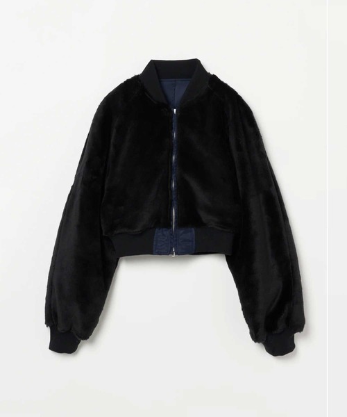 INSCRIRE 【アンスクリア】リバーシブルボアブルゾン INSCRIRE 【アンスクリア】リバーシブルボアブルゾン