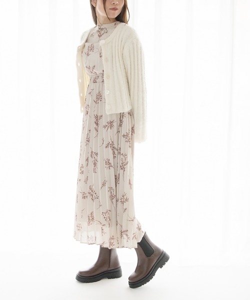 JELLY BEANS（ジェリービーンズ）の「トラックソールレースサイドゴアショートブーツ(210-57389)JELLY BEANS(ジェリービーンズ)（ブーツ・レディース・ダークブラウン/ブラック・S/M/L）」の9枚目の写真