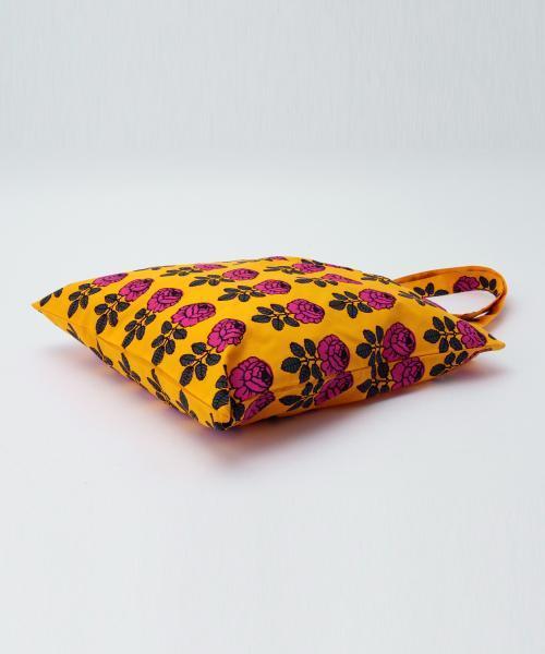 marimekko（マリメッコ）の「marimeko / vihkiruusu トートバッグ（トートバッグ・レディース・オレンジ/グリーン・ONE SIZE）」の6枚目の写真