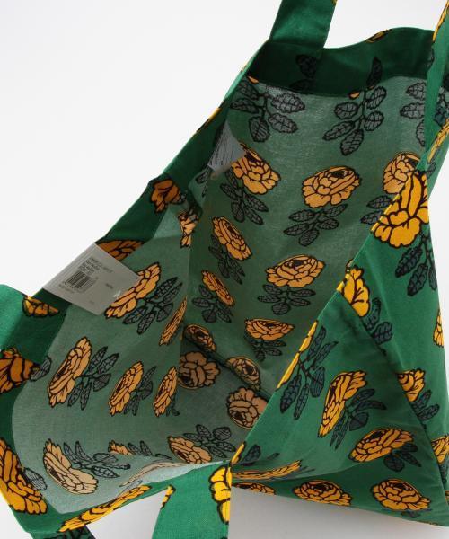 marimekko（マリメッコ）の「marimeko / vihkiruusu トートバッグ（トートバッグ・レディース・オレンジ/グリーン・ONE SIZE）」の9枚目の写真