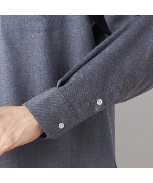 SUIT SELECT（スーツセレクト）の「【RBC/長袖】シャツ（シャツ/ブラウス・メンズ・グレー/ブラウン/ネイビー・MEDIUM/LARGE/X-LARGE）」の20枚目の写真