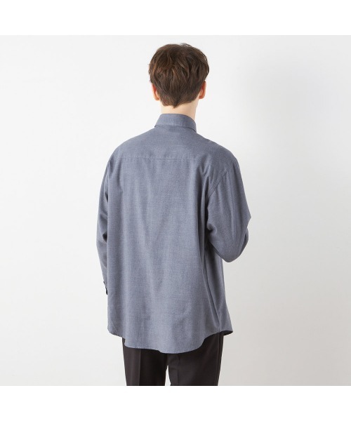 SUIT SELECT（スーツセレクト）の「【RBC/長袖】シャツ（シャツ/ブラウス・メンズ・グレー/ブラウン/ネイビー・MEDIUM/LARGE/X-LARGE）」の17枚目の写真