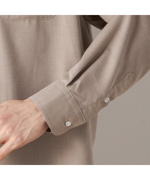 SUIT SELECT（スーツセレクト）の「【RBC/長袖】シャツ（シャツ/ブラウス・メンズ・グレー/ブラウン/ネイビー・MEDIUM/LARGE/X-LARGE）」の14枚目の写真