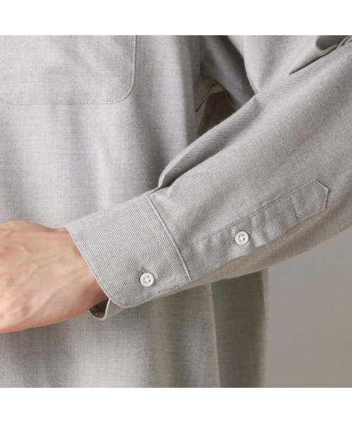 SUIT SELECT（スーツセレクト）の「【RBC/長袖】シャツ（シャツ/ブラウス・メンズ・グレー/ブラウン/ネイビー・MEDIUM/LARGE/X-LARGE）」の8枚目の写真