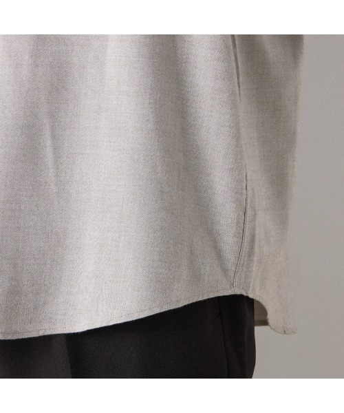 SUIT SELECT（スーツセレクト）の「【RBC/長袖】シャツ（シャツ/ブラウス・メンズ・グレー/ブラウン/ネイビー・MEDIUM/LARGE/X-LARGE）」の9枚目の写真