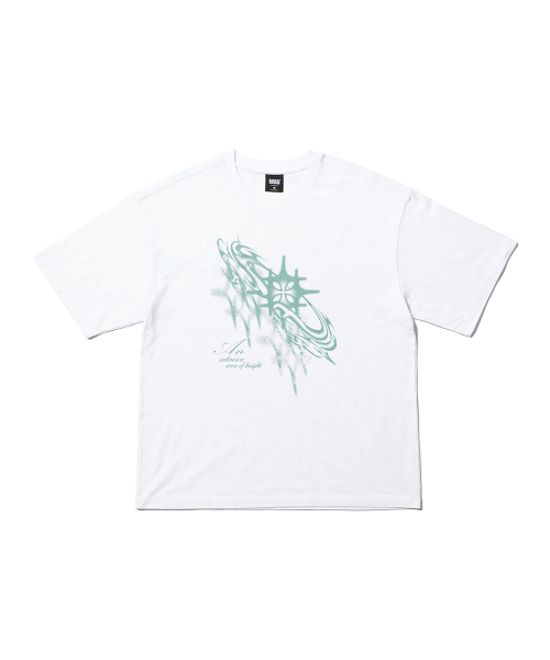 GAKKAI UNIONS(ガッカイユニオンズ)の「エリア 半袖Tシャツ ホワイト(Tシャツ/カットソー・レディース・その他・MEDIUM/LARGE)」の2枚目の写真