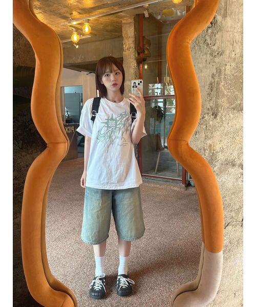 GAKKAI UNIONS(ガッカイユニオンズ)の「エリア 半袖Tシャツ ホワイト(Tシャツ/カットソー・レディース・その他・MEDIUM/LARGE)」の6枚目の写真