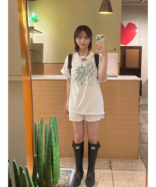GAKKAI UNIONS(ガッカイユニオンズ)の「エリア 半袖Tシャツ ホワイト(Tシャツ/カットソー・レディース・その他・MEDIUM/LARGE)」の7枚目の写真