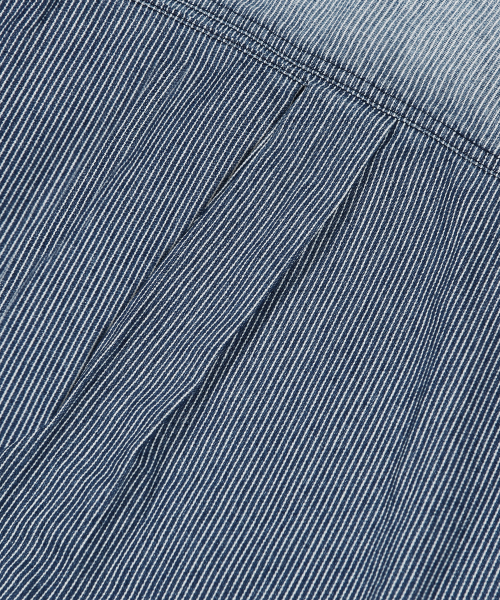 GLACK(グラック)の「GS014 サンバーンヒコリーストライプシャツ (ネイビー)(シャツ/ブラウス・レディース・その他・MEDIUM/LARGE)」の10枚目の写真