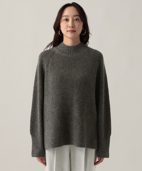 Elura(エルーラ)の「ハイネックアゼニット/621805(ニット/セーター・レディース・ホワイト系その他/ネイビー/ライトブルー/チャコールグレー・FREE)」の15枚目の写真