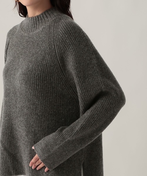 Elura(エルーラ)の「ハイネックアゼニット/621805(ニット/セーター・レディース・ホワイト系その他/ネイビー/ライトブルー/チャコールグレー・FREE)」の20枚目の写真