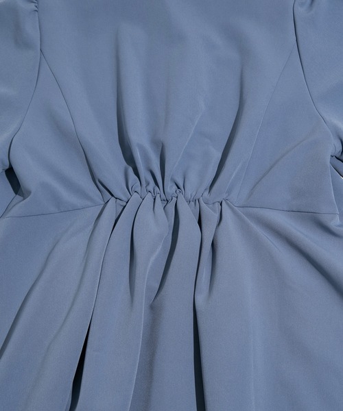 PUNYUS(プニュズ)の「長袖パフスリーブワンピース(ワンピース・レディース・ブラック/サックスブルー/ベージュ・4/3/2/1/5)」の21枚目の写真