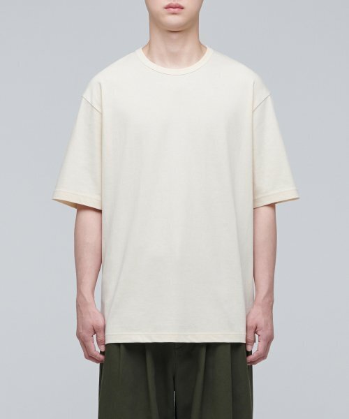 MUSINSA STANDARD（ムシンサスタンダード）の「リラックスフィットクルーネックTシャツ [エグレット]（Tシャツ/カットソー・メンズ・その他・SMALL/MEDIUM/LARGE/X-LARGE/XX-LARGE）」の2枚目の写真