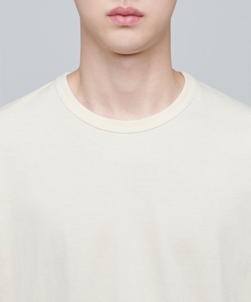 MUSINSA STANDARD（ムシンサスタンダード）の「リラックスフィットクルーネックTシャツ [エグレット]（Tシャツ/カットソー・メンズ・その他・SMALL/MEDIUM/LARGE/X-LARGE/XX-LARGE）」の4枚目の写真
