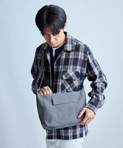 UNION STATION（ユニオンステーション）の「PRO-SPERITYショルダーバッグ（ショルダーバッグ・メンズ・グレー/ブラック・7）」の8枚目の写真
