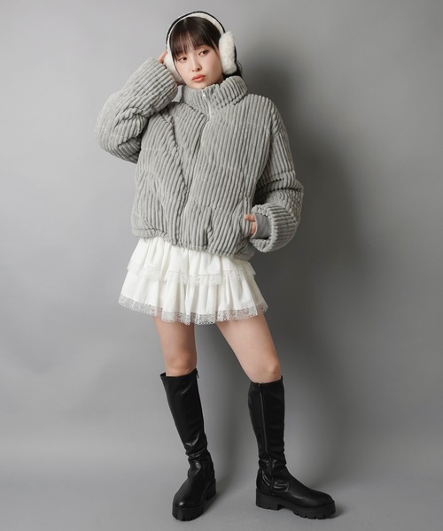 SPINNS(スピンズ)の「スエードフェイクファーイヤーマフ/イヤマフ/耳あて(イヤーマフ・レディース・ブラック/ブラウン・ONESIZE)」の13枚目の写真