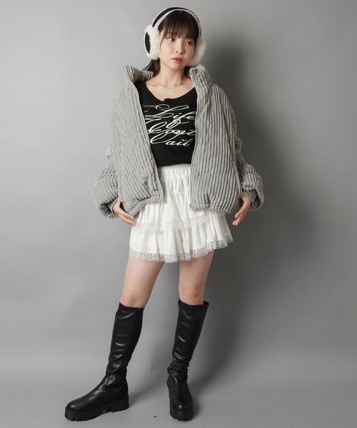 スエードフェイクファーイヤーマフ/イヤマフ/耳あて（イヤーマフ